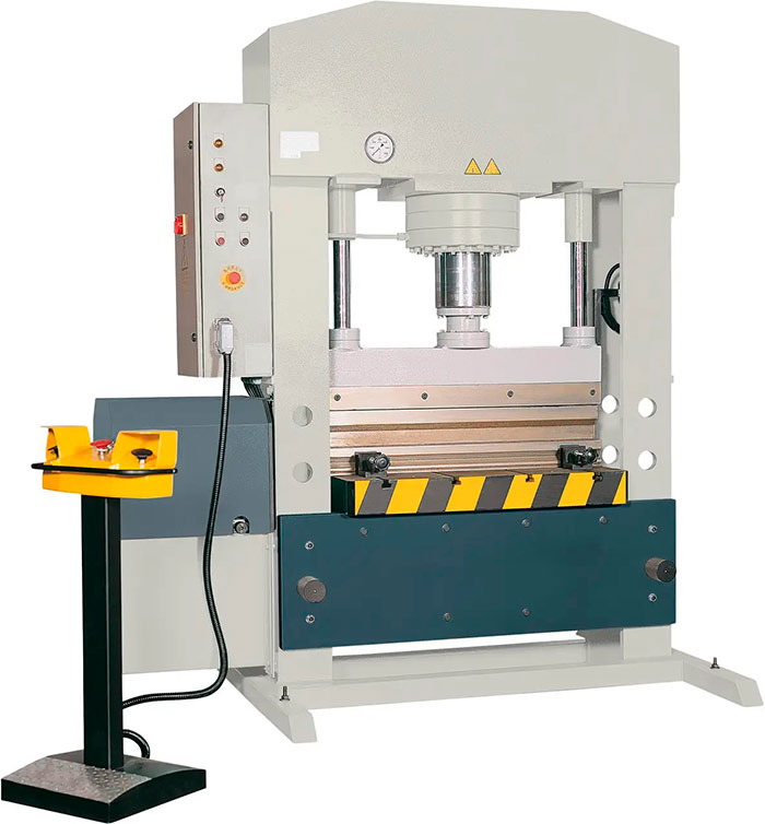 Правила під час роботи на гідравлічних, механічних, пневматичних штампувальних й листозгинальних пресах