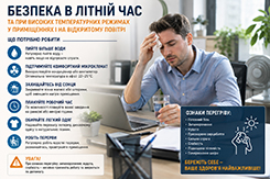 Високі температури на робочому місці: практичні рекомендації